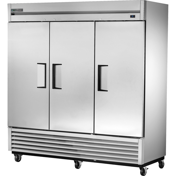 TS-72F-HC Reach-In Solid Swing Door Stainless Steel Freezer with Hydrocarbon Refrigerant